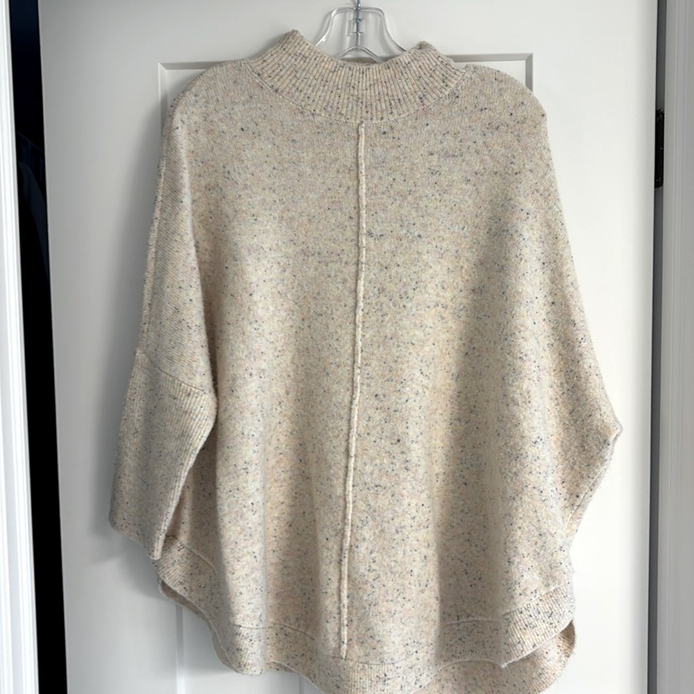 Loft poncho sweater